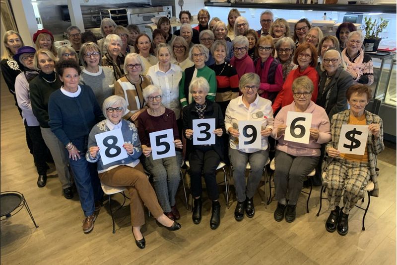 Sherbrooke : une somme record de 85 396 $ pour La Maison Aube-Lumière